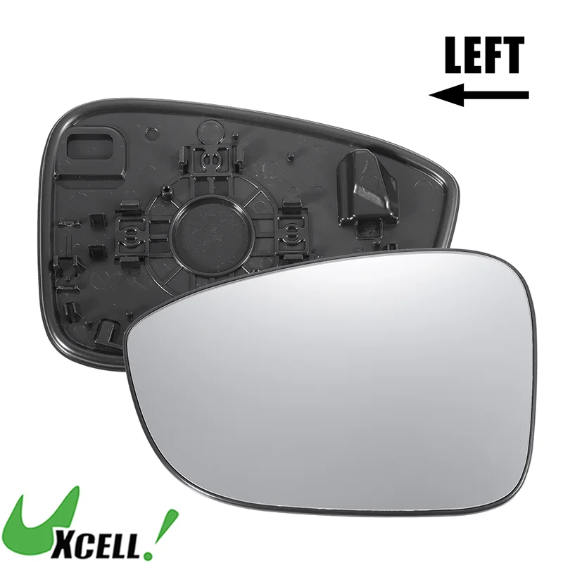 UXCELL 76253TVAA01 Car Left Side White Mirror Glass w/ Back Non-heated for Honda Accord 2018-2022 Auto Exterior Parts