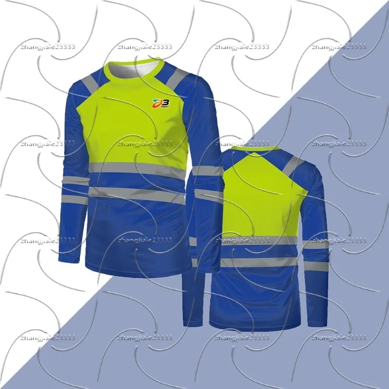 

2026 Hot Selling 3D Printed Sports Motorcycle Men's and Women's Quick Drying Breathable Outdoor Cycling Long Sleeved Shirt