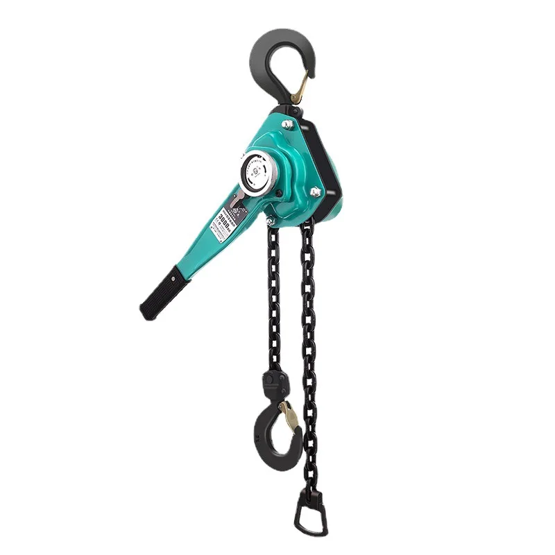 Wholesale Of HSH Type Hand Lever Chain Hoist Ring Chain Hand Operated Traction Thickened Chain Hoist Hand Lever Chain Hoist 1t6m