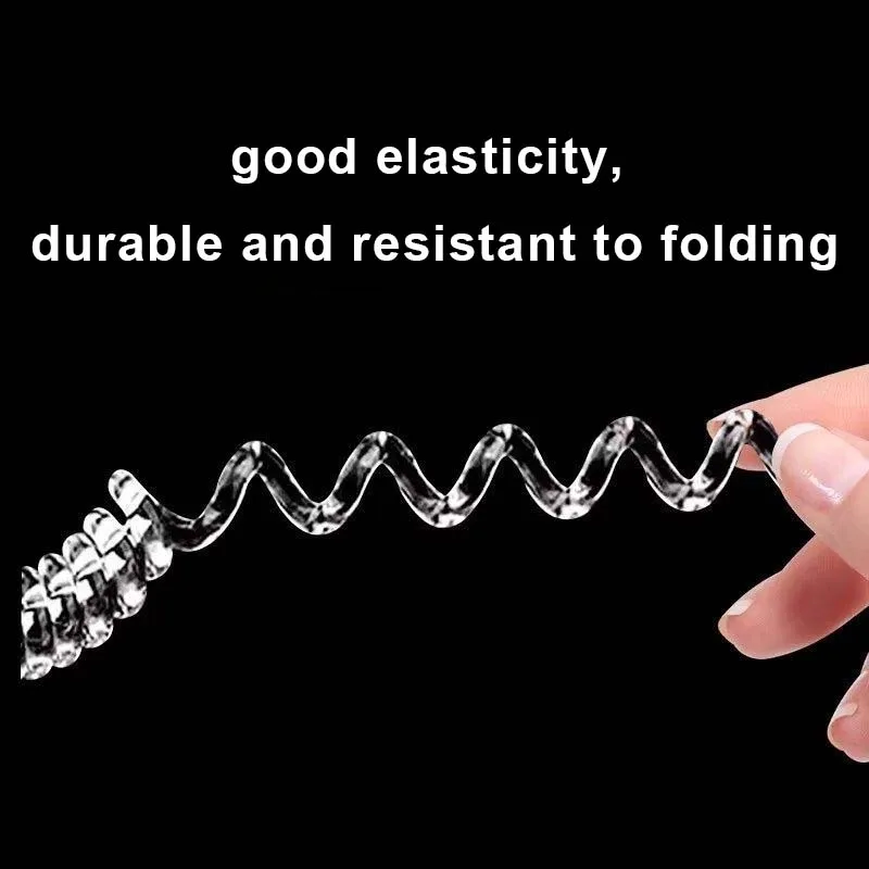 2-6 قطعة ل Labubu مكافحة الإفلات المفاتيح مشبك مع حبل السيليكون حماية حلقة ملونة لف ثابتة مكافحة قطرة كيرينغ #3