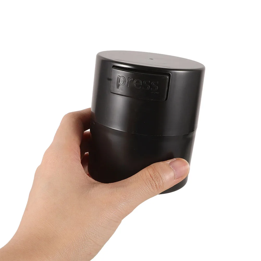 

2pcs Storage Jar Vacuum Seal Adhesive Leak-Proof Portable Holder For Airtight Container Lash Extension Accessories Grafting