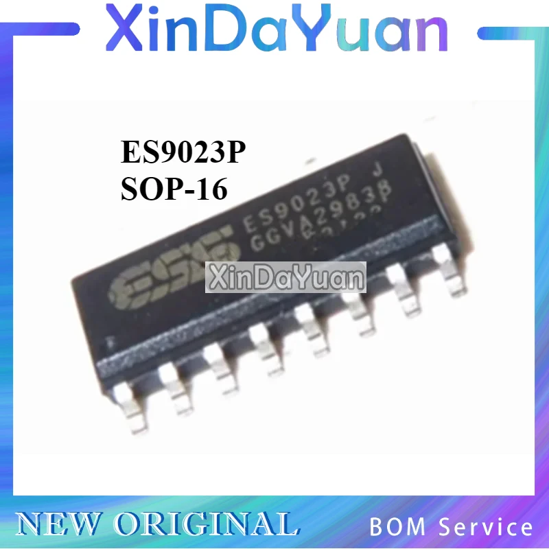 5 pcs ES9023P JES9023  SOP-16  2-channel 112db  Audio DAC Chip