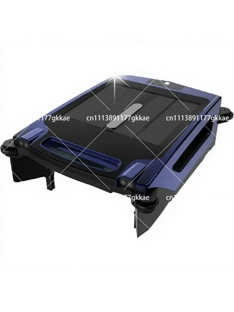Large Solar Pool Cleaner Robot with Remote & APP Control, Pool Skimmer with Dual Charging Modes, Automatic Pool Cleaner
