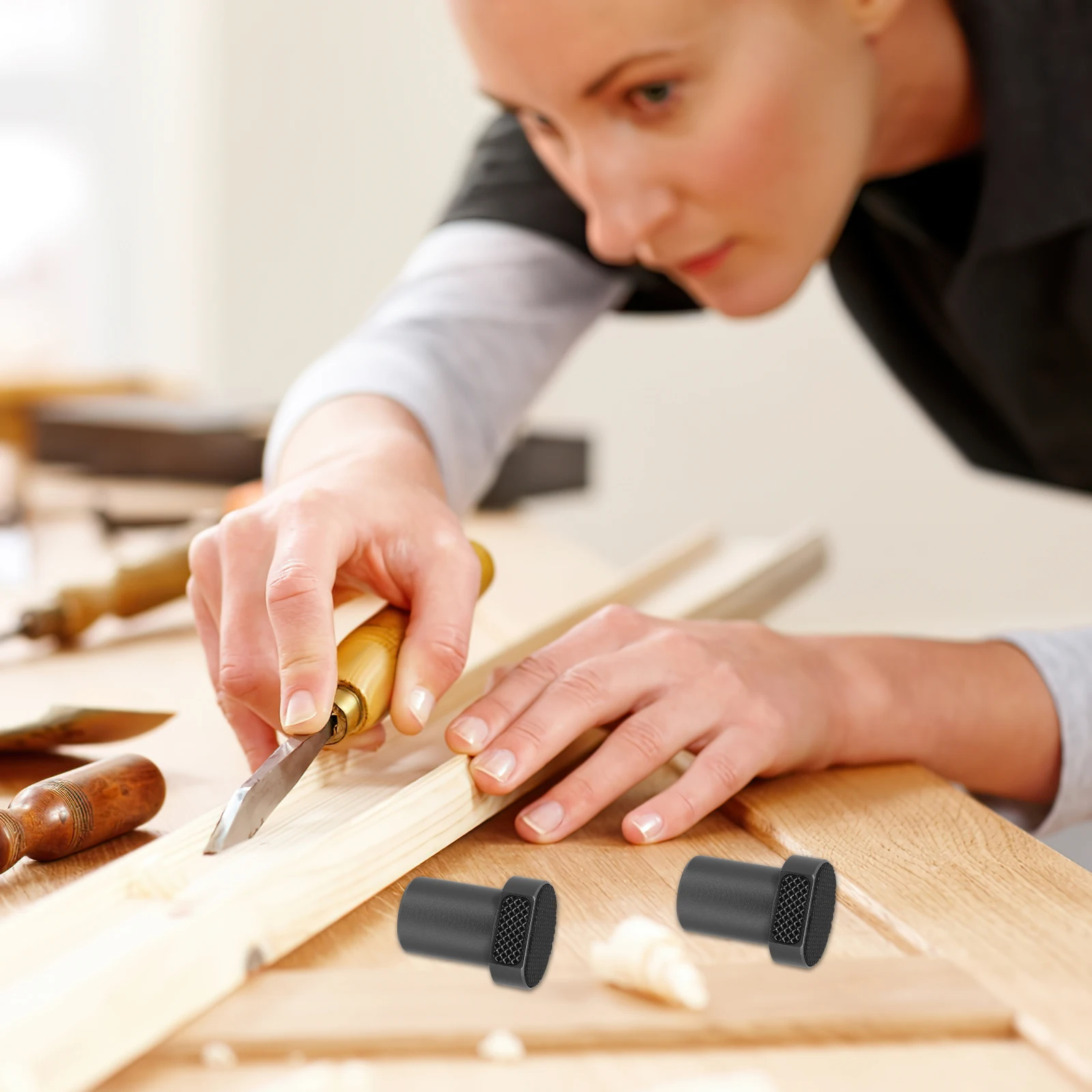 

4 шт., нескользящая строгальная вилка, прочный верстак для собак, деревообработка, фрезерная резка, шлифовальные аксессуары, скамейка для собак