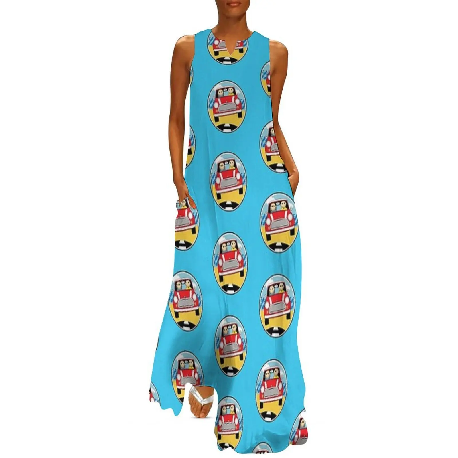

Mini smiles Long Dress Clothing Dress women Summer women's clothing Dress woman