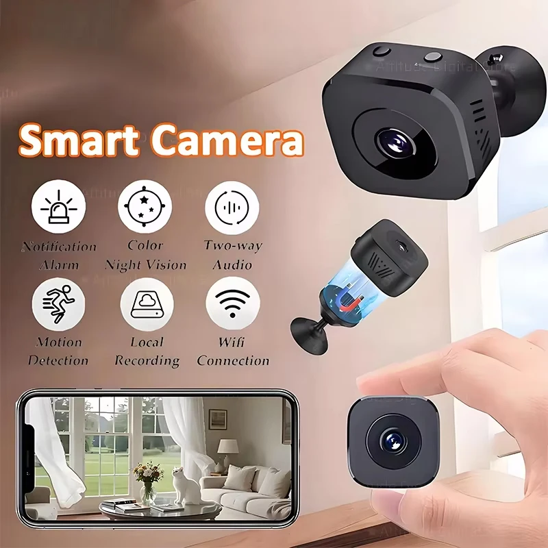 Mini Camera Wifi 1080P HD Wireless Security Monitor For Home Night Version Protection Remote Intelligent Camcorder New