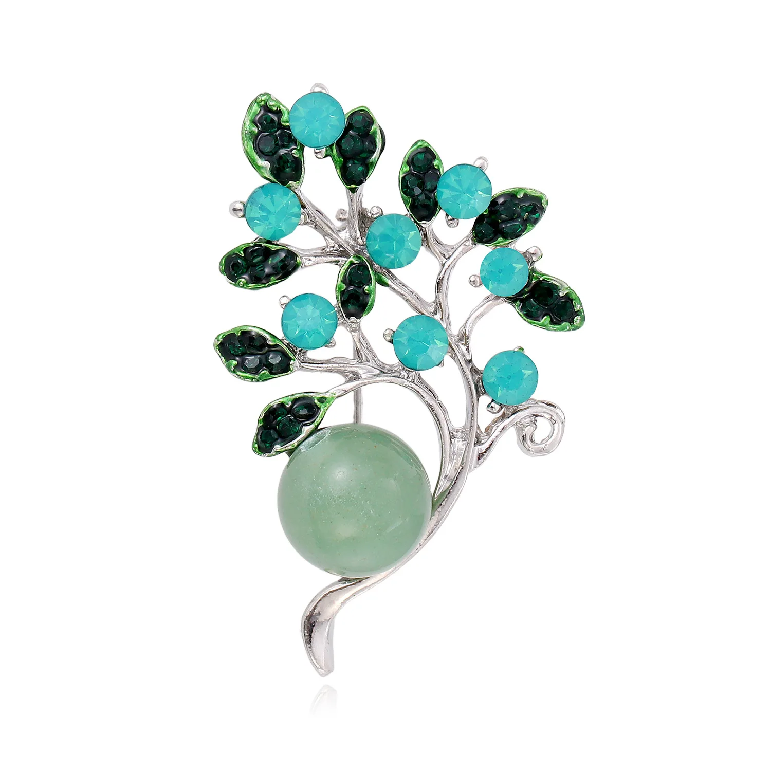 

Luxurious And Beautiful Korean Version Peacock Spreading Its Tail Diamond-Encrusted Brooch, Charming Lapel Pin Gift Accessory
