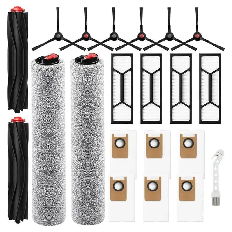 A77X For Eufy Omni S1/S1 Pro Robot Vacuum 21 Pack Replacement Parts, Accessories Kit Included