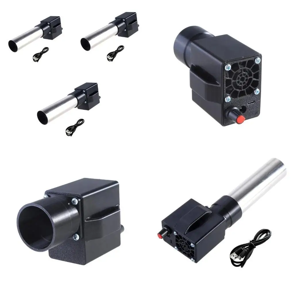 

Y1UD Электрический вентилятор для приготовления пищи на открытом воздухе, портативный и мощный вентилятор для барбекю, для огня,