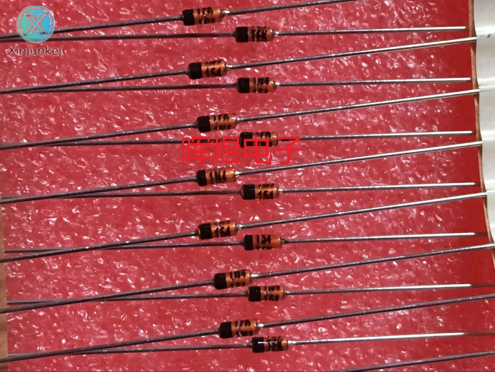 30pcs orginal new 1N4154 DO-35 detector switch diode