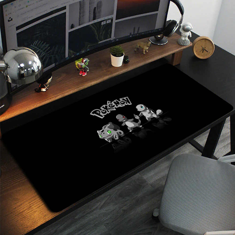 Pokemones Anime Computer Mouse Pad Xl Playmat Mousepad Xxl Computer and Office Keyboard Gaming Mats Table Mat Deskpad Kawaii