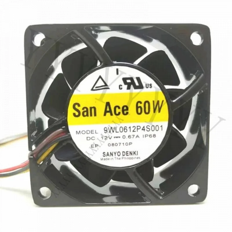 

Y+sanyo 9WL0612P4S001 9 DC12V 0.67A 4-wire IP68 waterproof fan