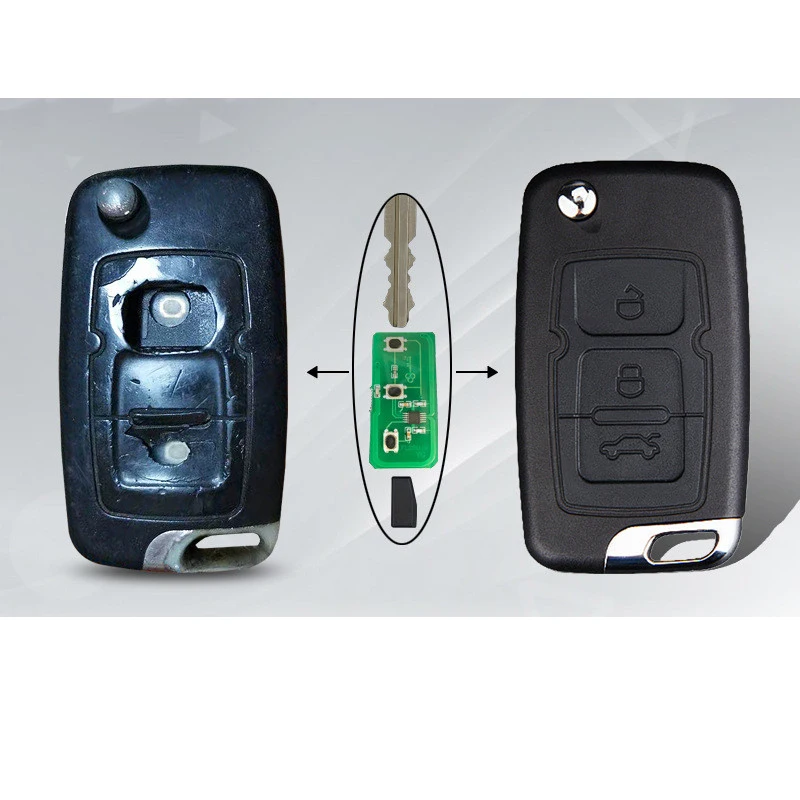 Car Key Remote Shell Left Right Key Blade for Geely Emgrand EC7 GC715 EC718 Englon SC3 SC5 SC7 Free Cruiser GX7 GX718 EC718