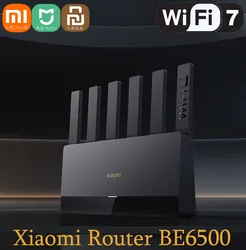 Xiaomi Mijia Router BE6500 WiFi 7 6500M Full 2.5G Network Port 4-core Qualcomm Processor loT Smart Linkage Network Security Home
