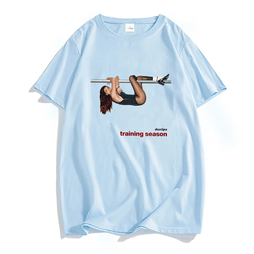 Dua-Lipa Singer Printing T-shirts Summer Harajuku Hip Hop Tee-shirt Cotton Short Sleeve Casual Tshirts Hombre Aesthetic Tees Top