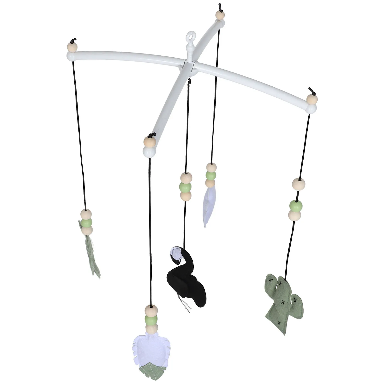 Babybedje Bel Leuke Vilt Windgong Voor Kinderkamer Dieren Mobiele Hangende Wieg Kinderwagen Decor Kinderkamer Decoratie