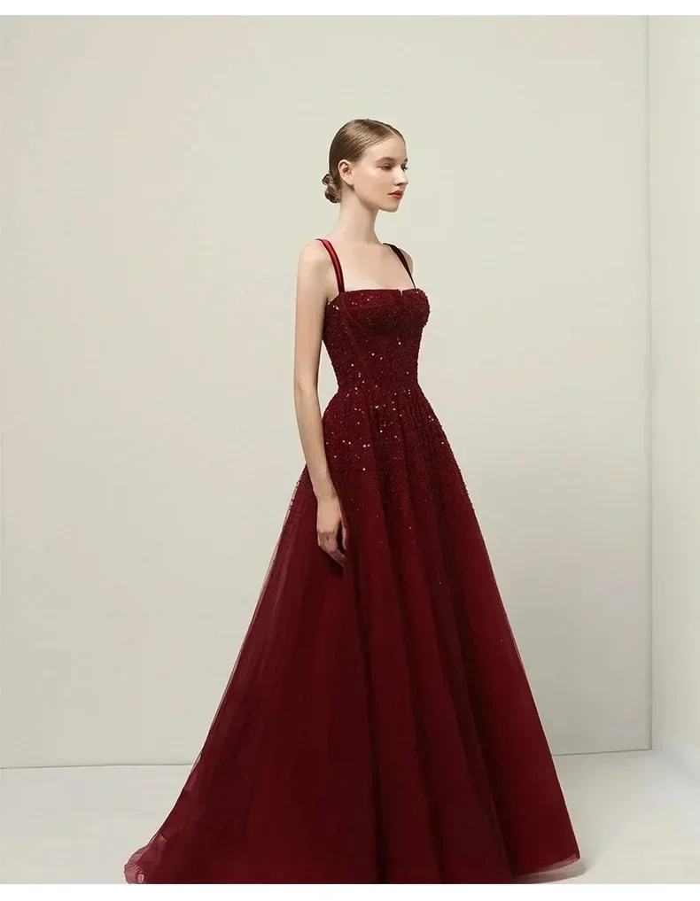 Elegant Party Dresses for Women Luxury Woman Evening Dress for Women Robe Prom Gown Formal Long Customized Occasion 2024