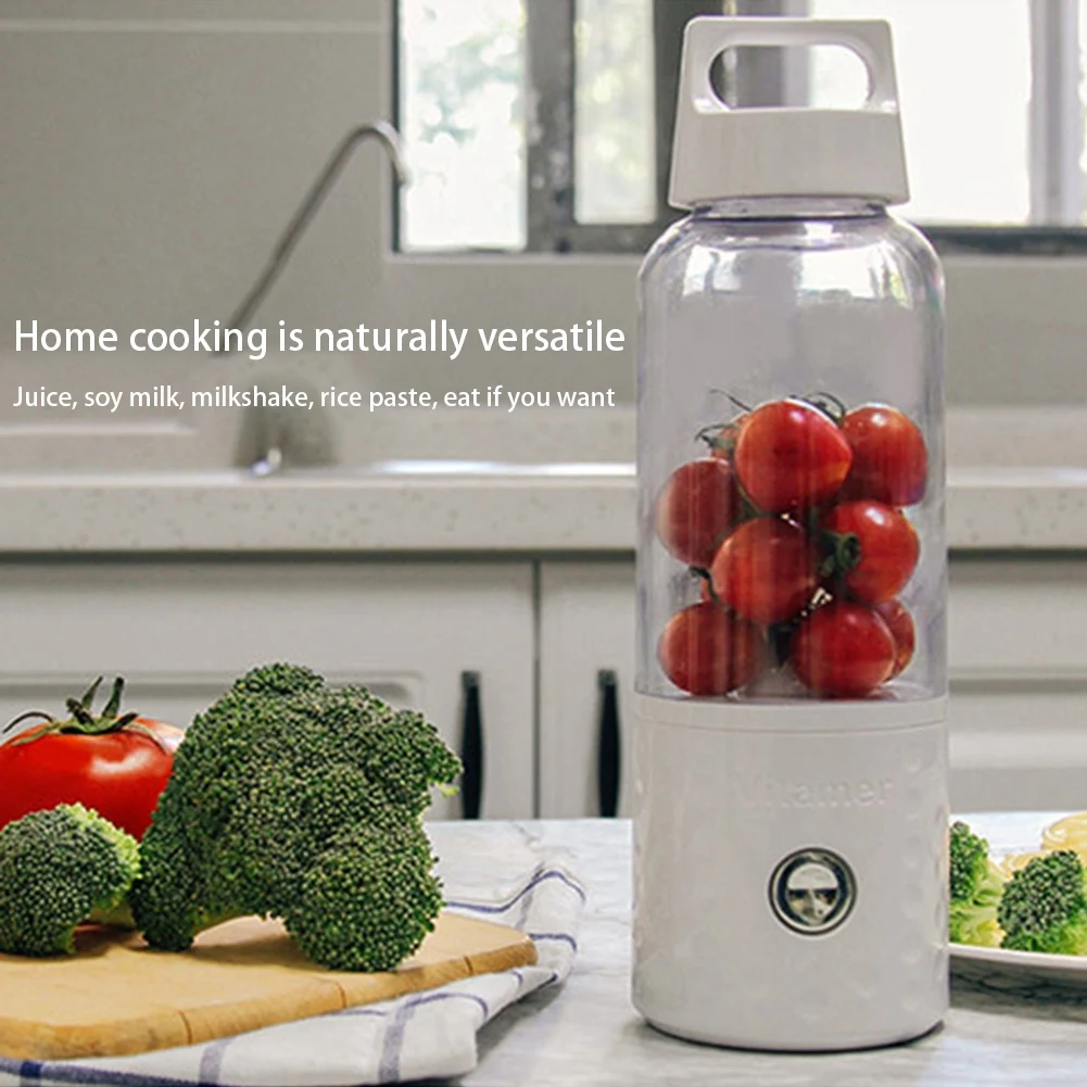 500ML 4000MAh przenośny blender do smoothie Mini mikser USB elektryczna sokowirówka ładowanie Vitamer sokowirówka