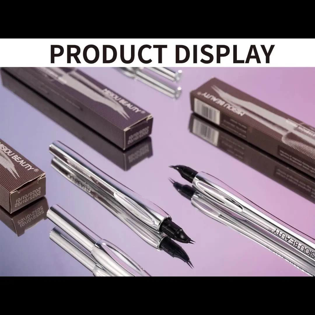 ワイルド眉毛根付防水防汗長期的な色の除去なし非常に細かい二股エルボーウォーターアイブロウペンシル