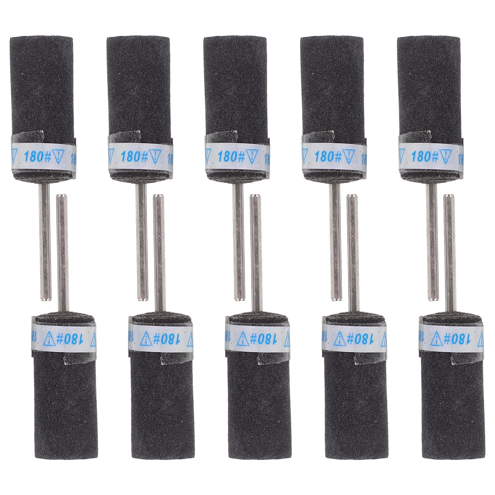 

10pcs Sandpaper .35Mm 180 Grit Grinding Rod For Jewelry Polishing Tool Metal Surface Abrasive Rotary Pneumatic Electric