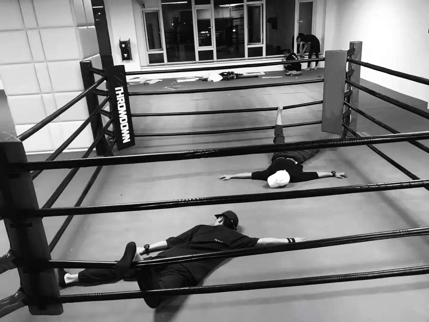 Professional Simple Freestanding Gym Club Boxing Competition Floor Ring Quick Install 4M*4M & 5M*5M for Training