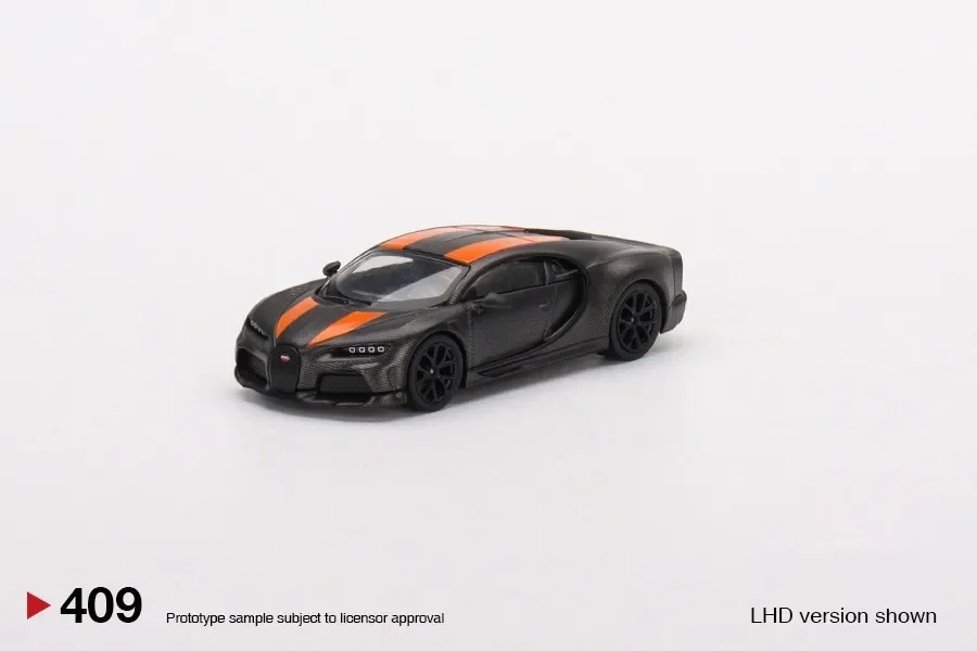 TSM modèles MINIGT 1:64 Bugatti série Vision Gran EB110 GT divo Centodieci modèle de voiture en alliage moulé sous pression cadeaux