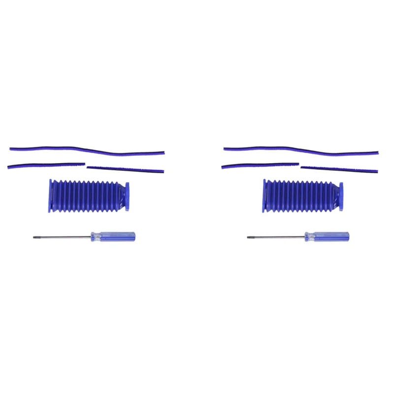 A83G-2X لدايسون V6 V7 V8 V10 V11 مكنسة كهربائية رأس دوار ناعم ، خرطوم بديل شرائط قطيفة ناعمة مفك براغي