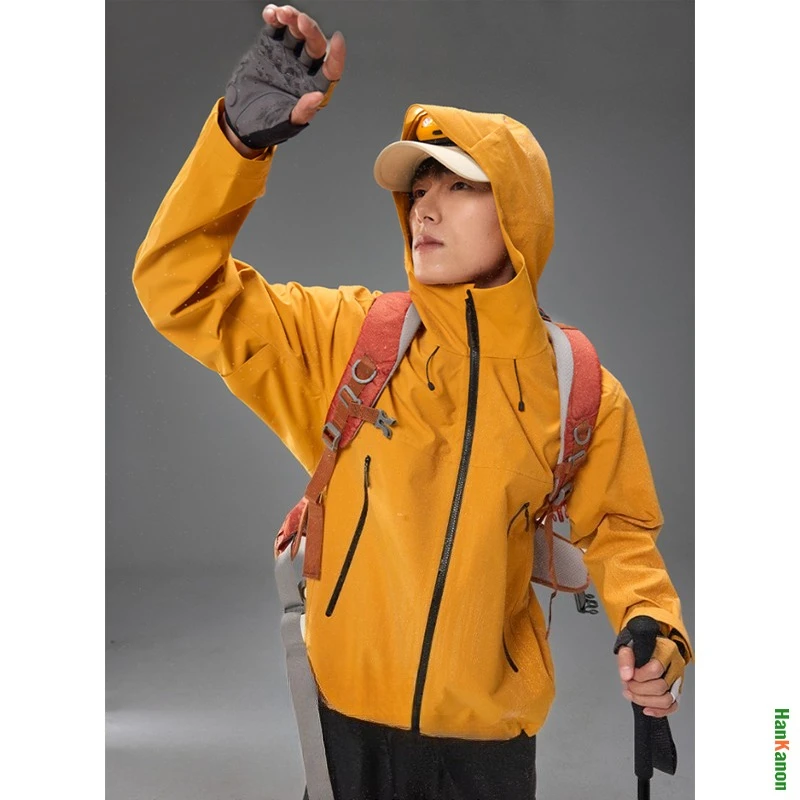 Waterproof & Breathable Outdoor Jacket for Men & Women | All-Weather Protection with Fully Taped Seams  Softshell Jacket