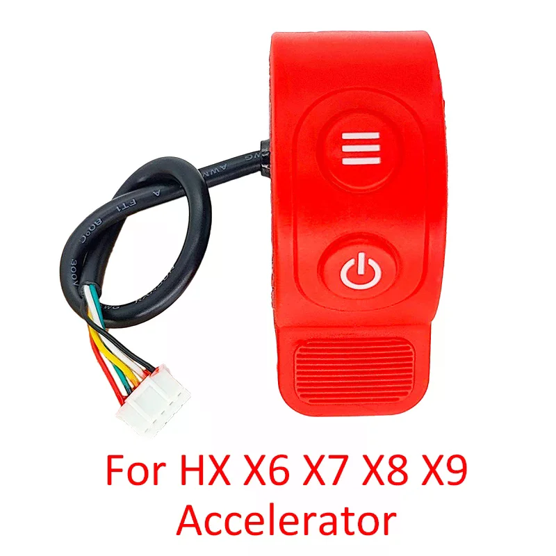 

Finger Throttle Accelerator for HX X6 X7 X8 X9 Electric Scooter Speed Control: Single Piece