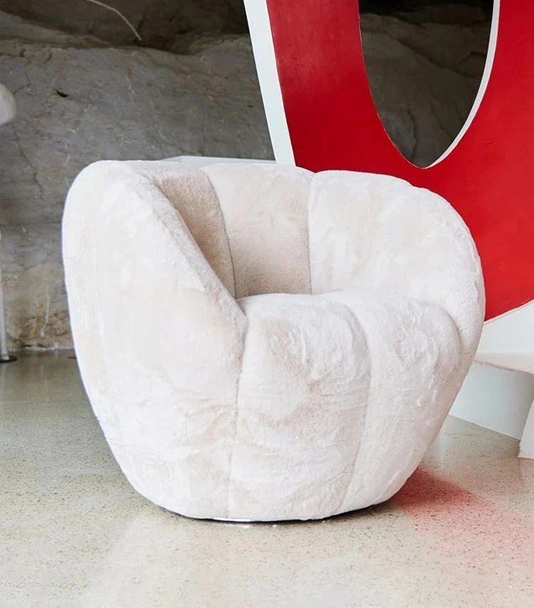 

Кресло во французском кремовом стиле, креативный дизайнер, повседневное вращение, диван, стул, мебель