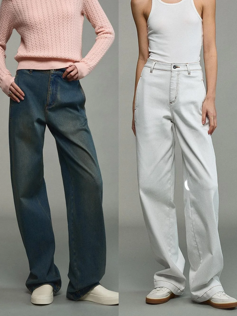 

Деним UZZO с улучшенной теплоизоляцией, гибкий, но мягкий, с подкладкой из флиса, эластичный в четырех направлениях, с эффектом шелка, с высокой талией, из хлопкового стрейч-денима