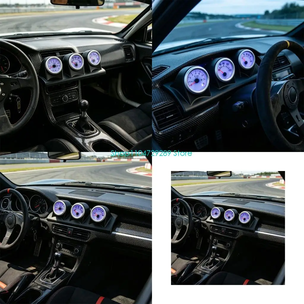 D8KE Complete Vehicle Meter Package Including Tachometer Coolant Temp Oil Level Devices