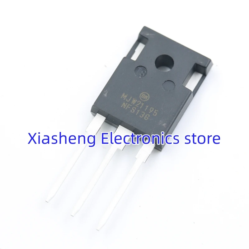 100% New and Original 1Pair MJW21195 + MJW21196 TO-247 Audio Amplifier Transistor Powerful Transistors Good Quality