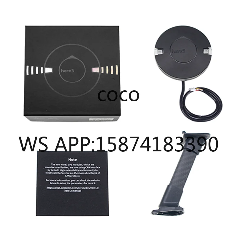 HE Here3 Centimeter-Level RTK Navigation Module GNSS M8P GPS for Pixhawk Pix Flight Controller