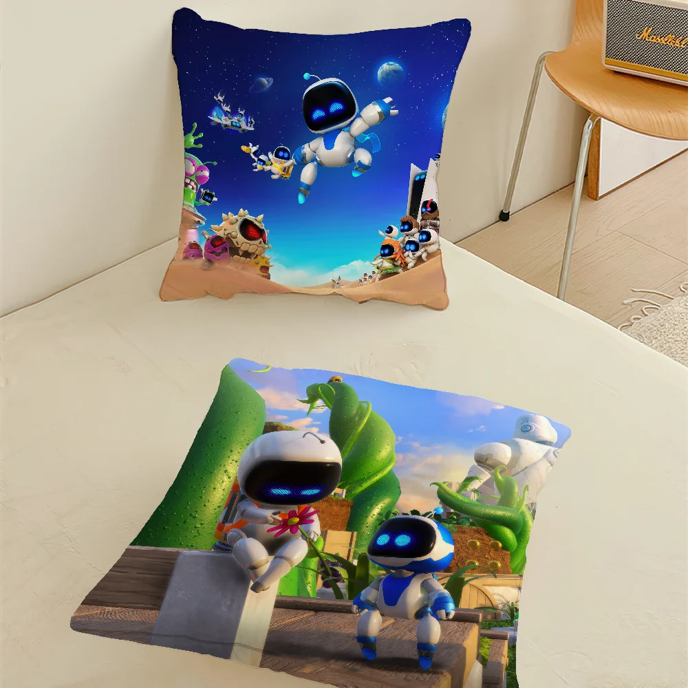 Game Astro Bot Pillow Case Sofa Decorative Home Printing Cushion Cover