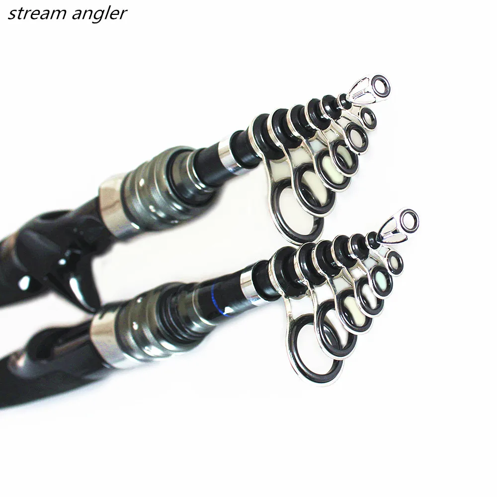 ML Lure Short Rod Easy To Carry Rod Portable Stream Fishing Telescopic Pole Carbon Fiber Telescopic Fishing Rod 570-970 43CM