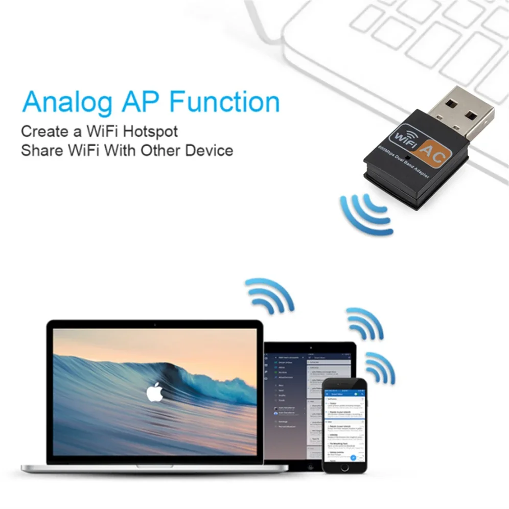 Grwibeou usb wifi adapter 600mbps 2,4 ghz 5ghz wifi antenne dual band 802.3b/n/g/ac mini drahtloser computer netzwerk karten empfänger