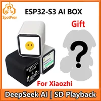DeepSeek AI Chat Box ESP32-S3 1,54 pulgadas LCD N16R8 Placa de desarrollo pantalla Wifi estación meteorológica TimeClock para XiaoZhi