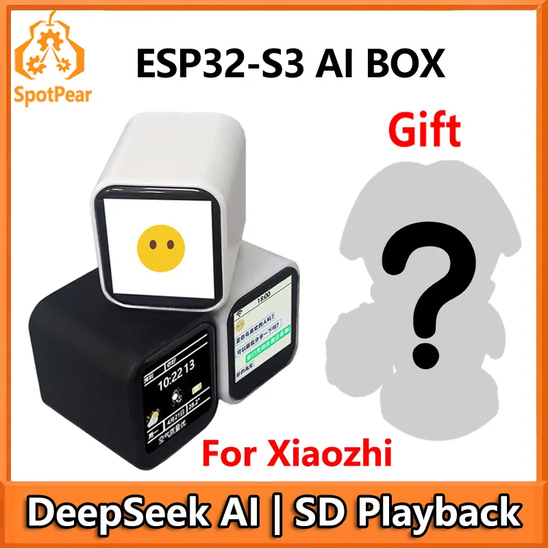 DeepSeek AI Chat Box ESP32-S3 1.54 inch LCD N16R8 Development Board Display Screen Wifi Weather Station TimeClock For XiaoZhi
