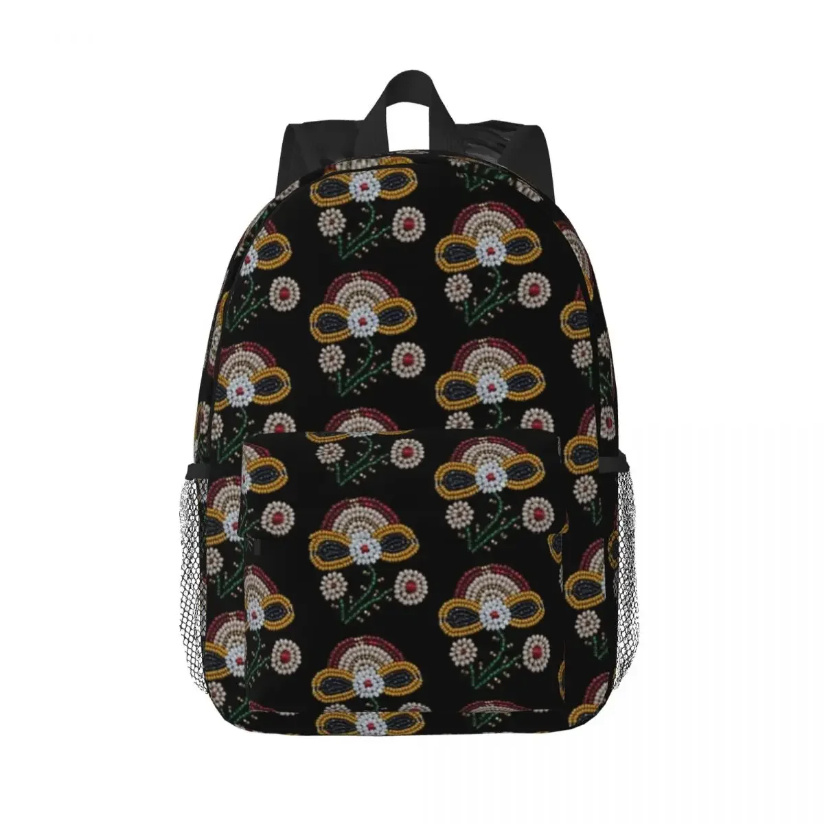 Wild Flower Backpacks Boys Girls Bookbag Casual Students School Bags Laptop Rucksack Shoulder Bag Large Capacity