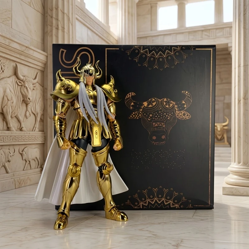 【In Stock】 Saint Seiya ST The Lost Canvas LC Taurus Hasgard Metal Armor Diecast Action Figure Collection Toy Gift