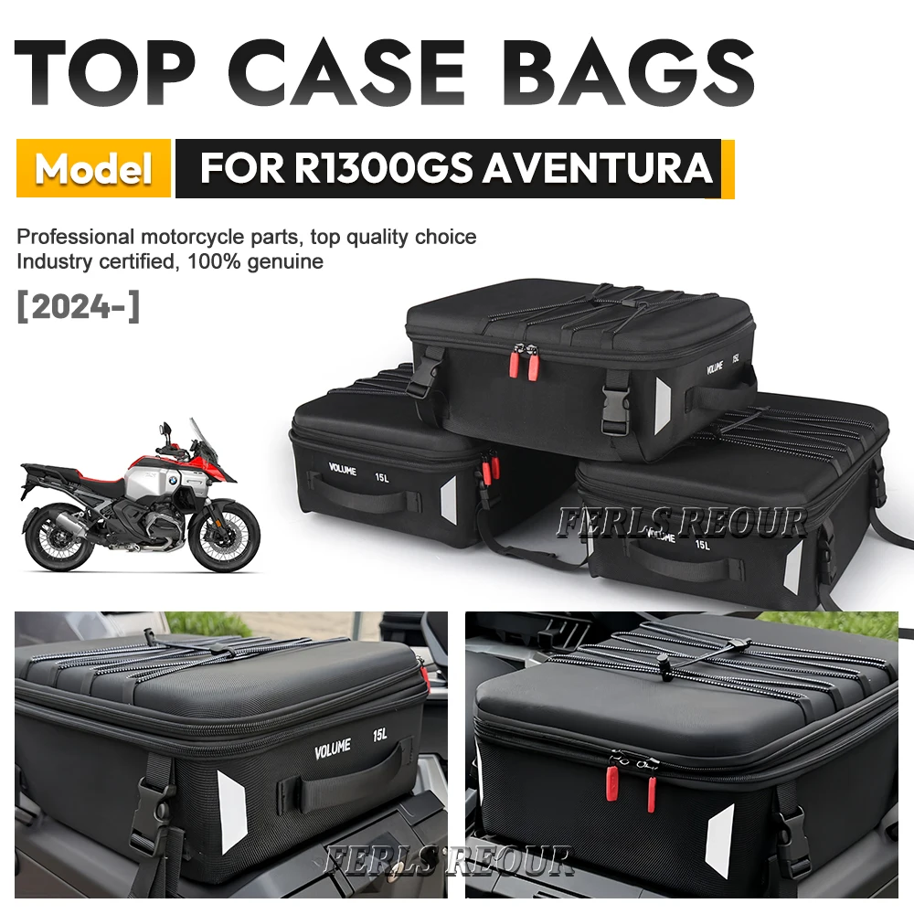 

For BMW R1300 GS Adventure 2024-2025 Top Case Bags Left/Right Side Case Bag Large capacity Motorcycle Accessories large capacity