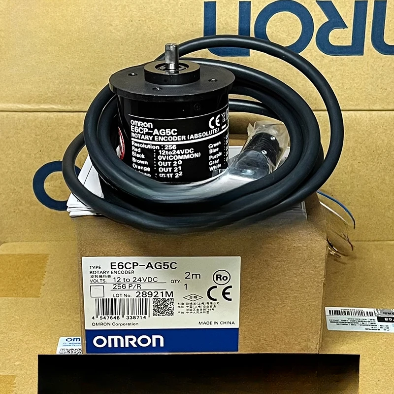Original Omron Drehgeber E6CP-AG5C Original OMRON absoluter Wert 256P/R-C