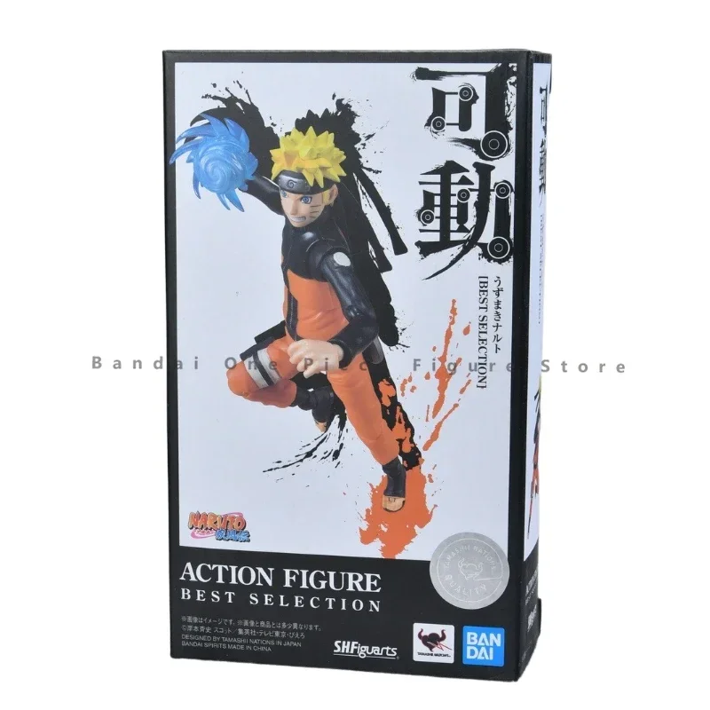 In Voorraad Originele Bandai Naruto Shf Uzumaki Actiefiguren Animatie Speelgoed Model Echte Verzamelaar Anime Hobby Geschenken Voor Kinderen