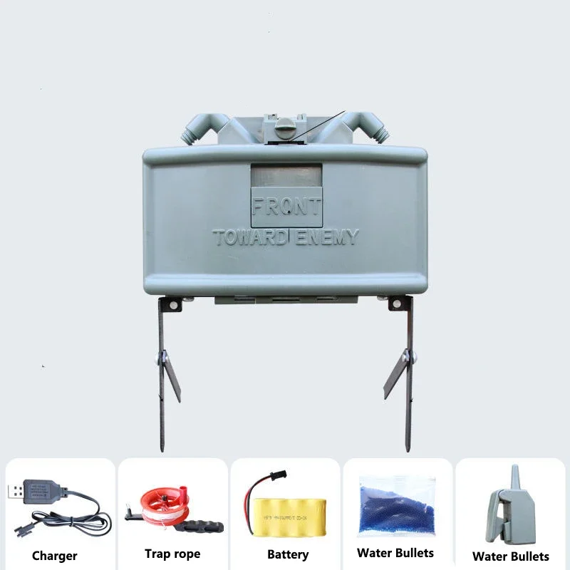 1PC NEW Creative Portable Wide Sword Landmine Model Soft Bullet Gun Induction Electric Continuous Firing Adult Real CS Cos Toys
