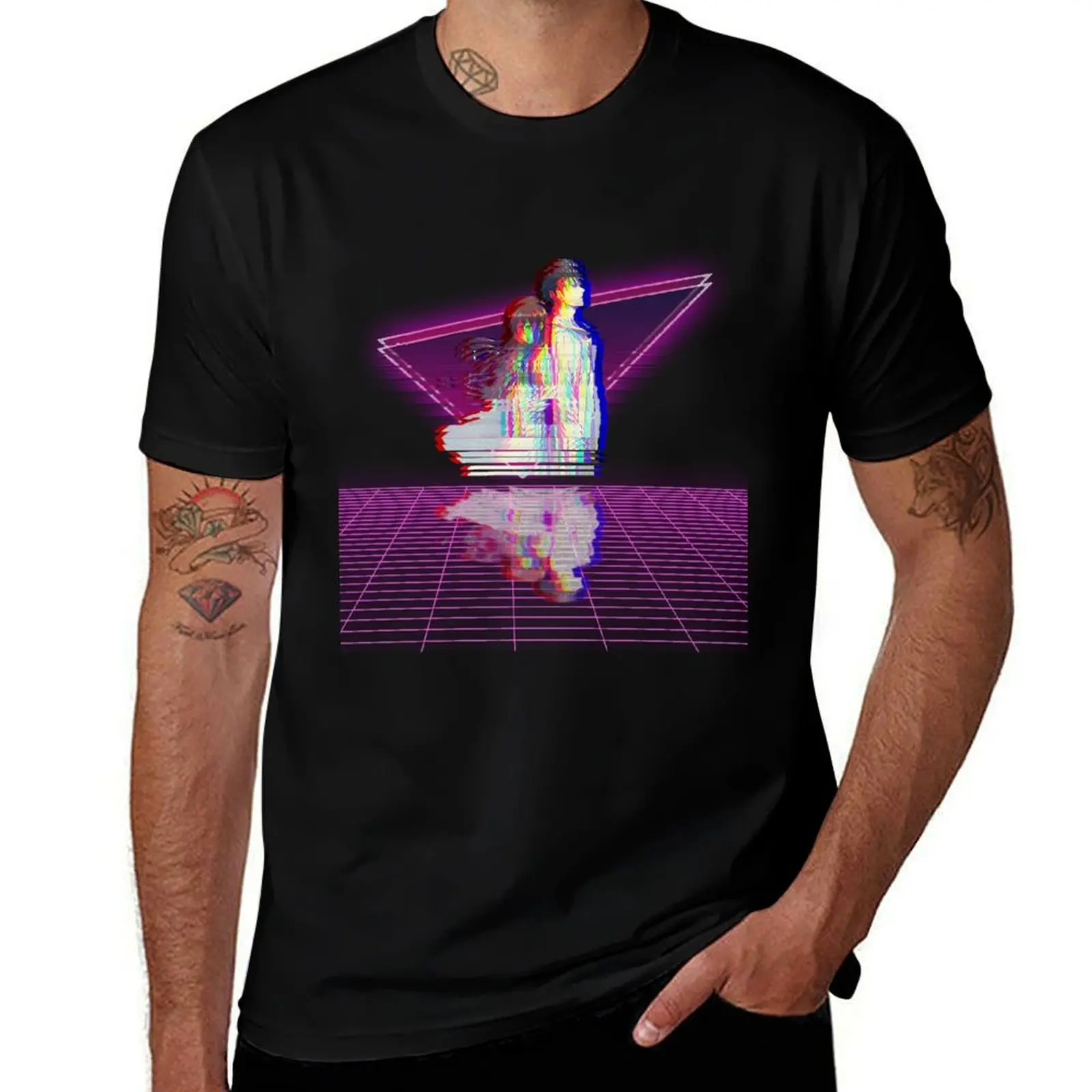 Birthday Gifts Steins Gate Outrun Awesome For Movie Fan T-Shirt Work Duty Casual T-Shirt
