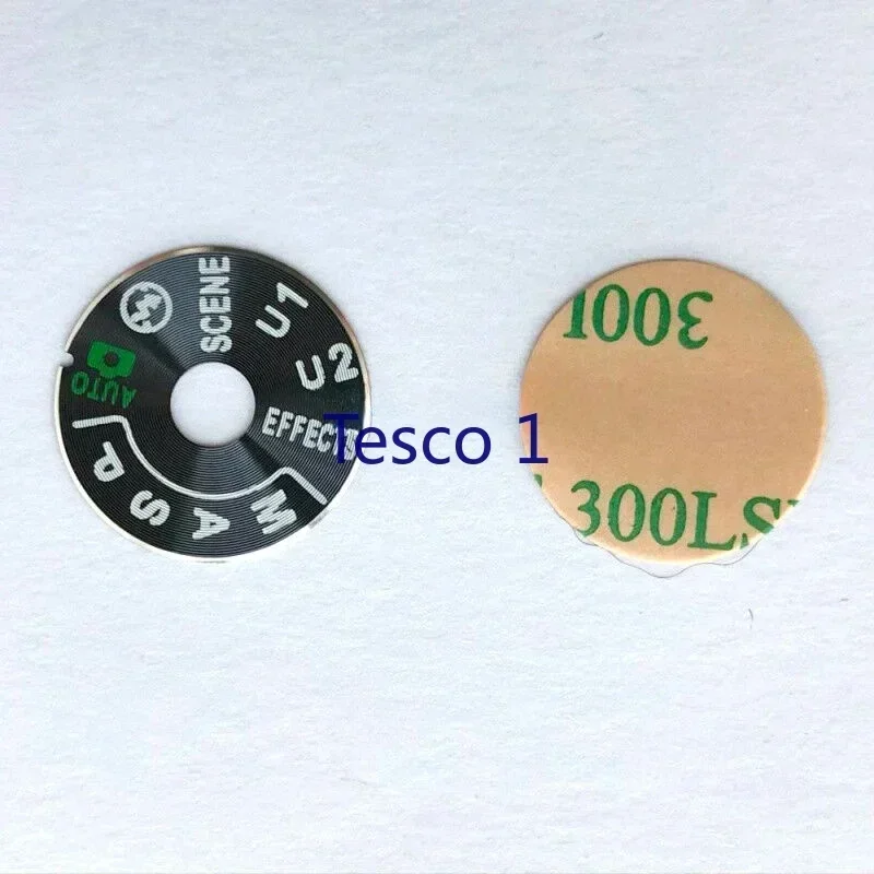 New Top Cover Function Dial Mode Plate Interface Cap with adhesive tape Replacement for Nikon D7100 D7200 D750 D7500 Camera