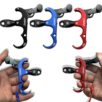 Professional Trigger for Compound Bow Release Aid Archery Release 3 Fingers Bow Release Thumb Releaser Shooting Accessories