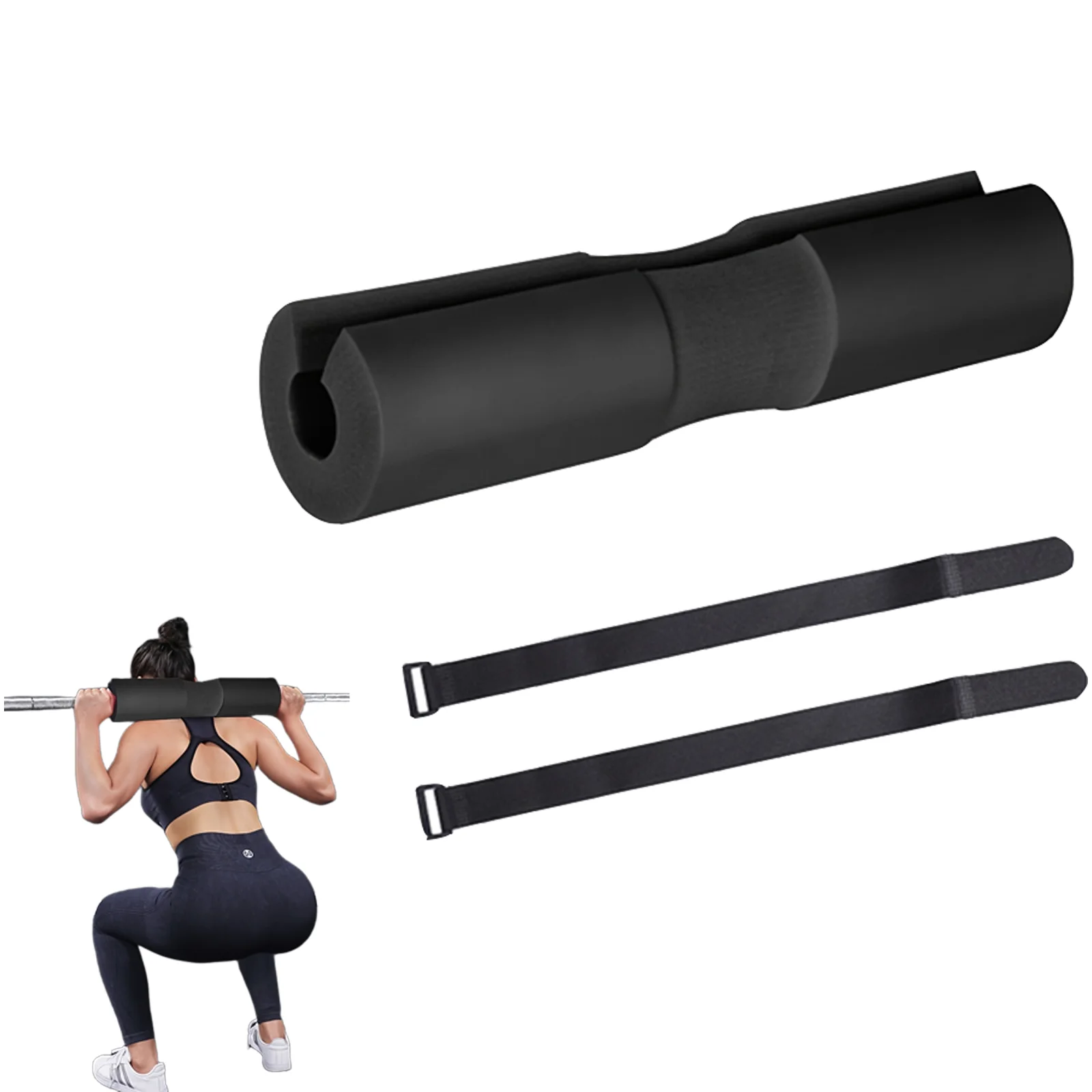 Fitness sollevamento pesi bilanciere Pad Squat protettivo collo spalla cuscinetti di supporto Lunges Hip spinte schiuma spugna Pad allenamento in