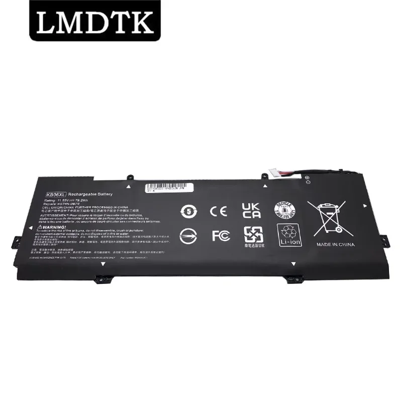 

LMDTK New KB06XL Laptop Battery For Hp Spectre x360 15-BL002XX Z6K96EA Z6K97EA Z6K99EA Z6L00EA Z6L01EA Z6L02EA HSTNN-DB7R